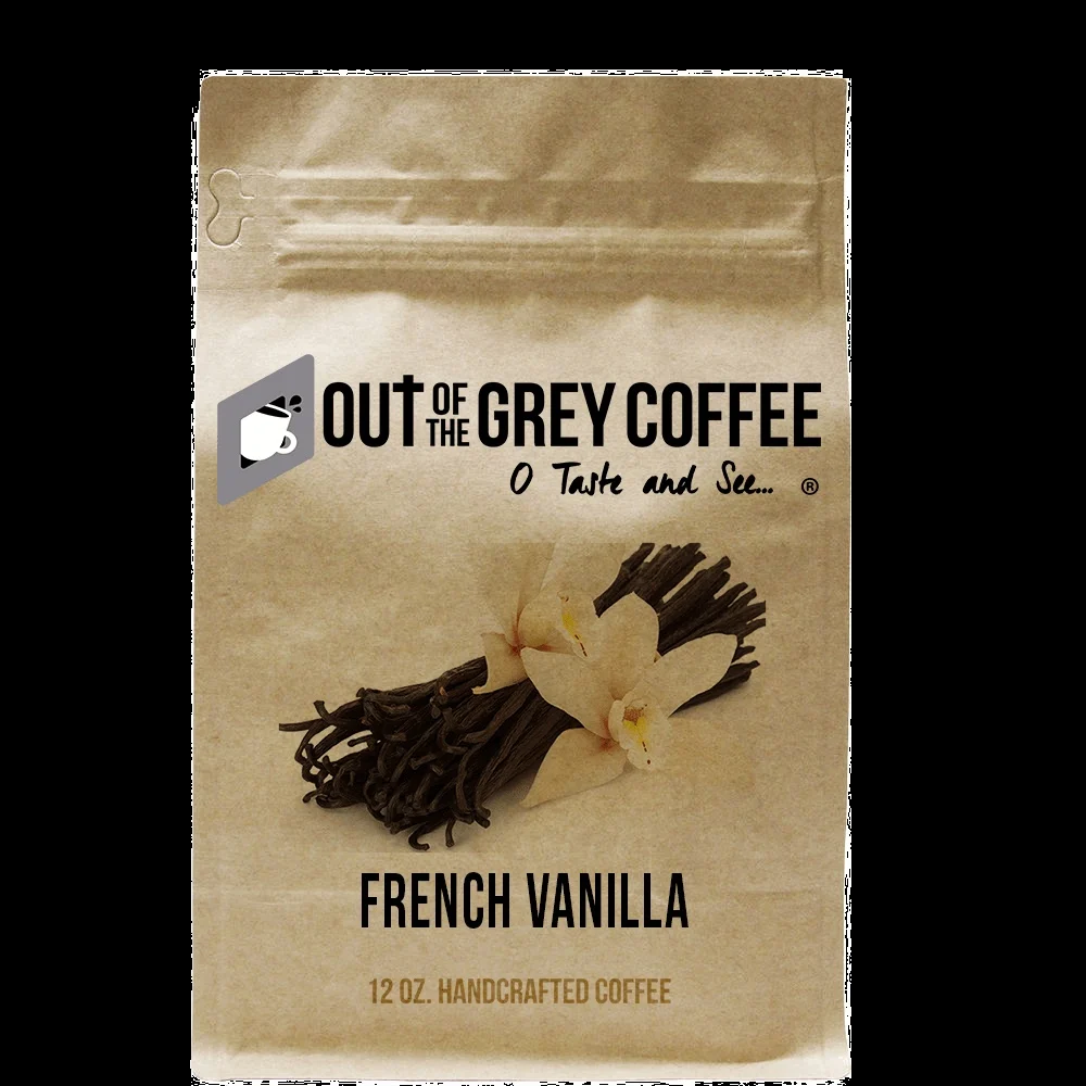 French Vanilla - Flavored Coffee - Decaf/medium Fine (k-cup Pod/pour-over)