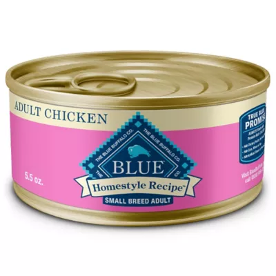 Blue Buffalo Homestyle Adult Small Breed Chicken Recipe Wet Dog Food, 5.5 Oz