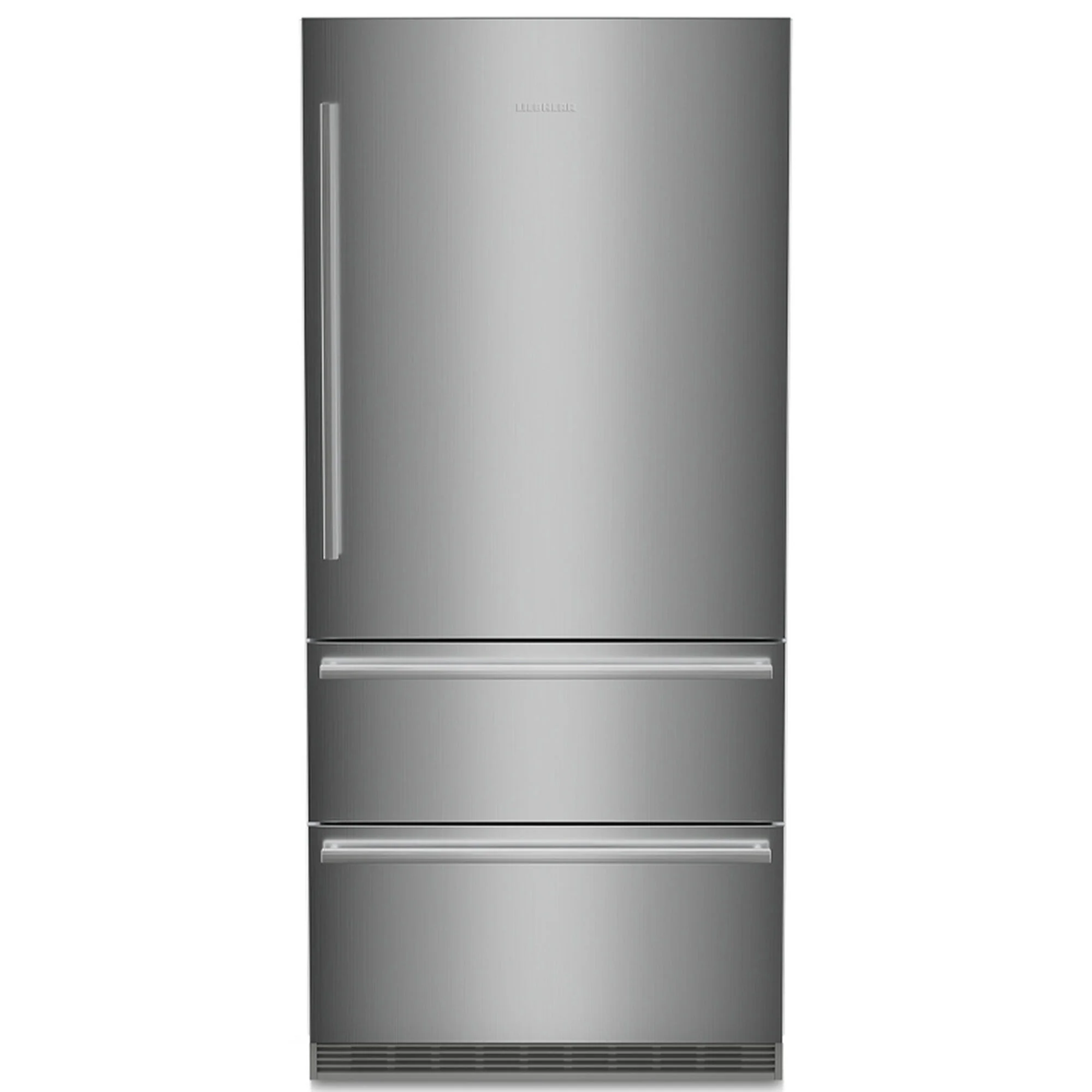 Liebherr 36 In. 19.5 Cu. Ft. Counter Depth Bottom Freezer Refrigerator With Ice Maker - Stainless Steel