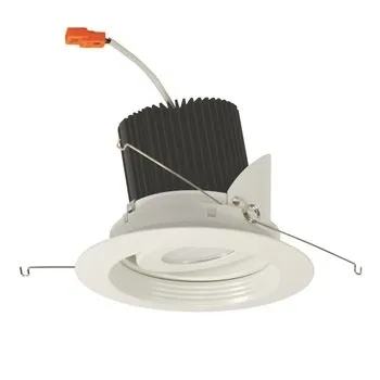 Nora Nrm2-617l15 6" Marquise Ii Led Adjustable Regressed Baffle Trim, 1500 Lm - 3500k/bronze/bronze/narrow Flood