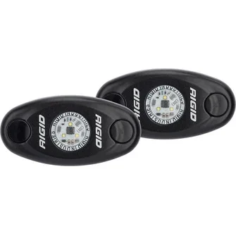 Rigid Industries A-series Low Power Black Housing/white Light - Pair | 482033