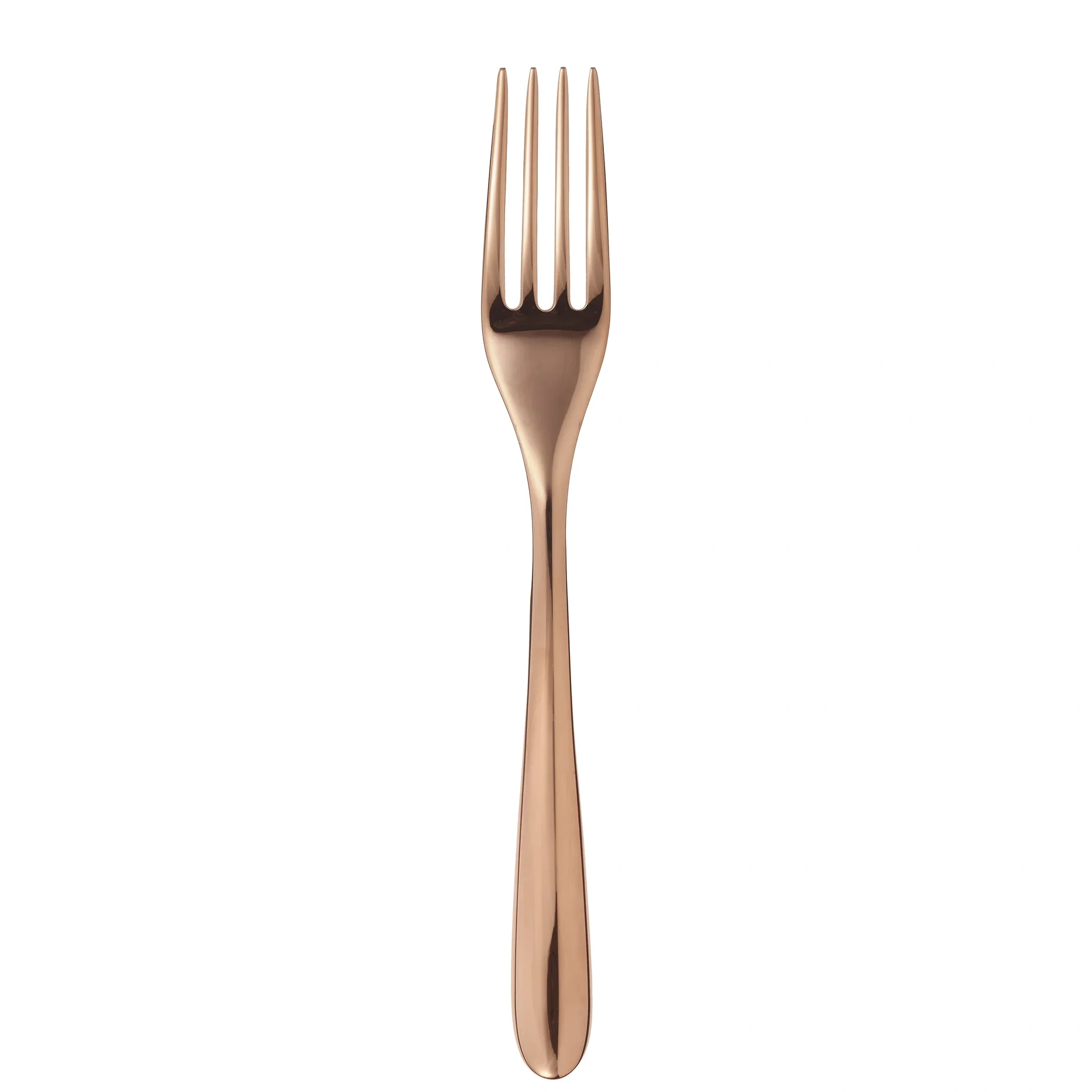 Stainless Steel Table Fork - Copper Colour