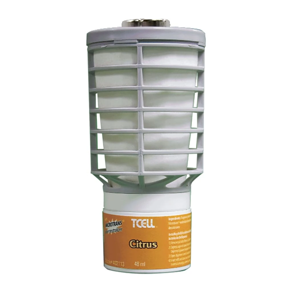 Rubbermaid Tcell Air Freshener Refills, 32 Oz, Citrus, Case Of 6