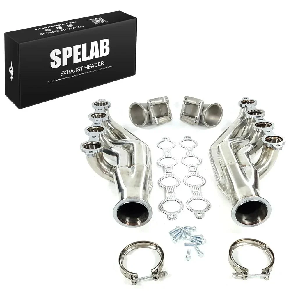 Spelab Ls Turbo Exhaust Manifold&headers For Lsx, Ls1, Ls2, Ls3, Ls6 (1 3/4"primaries)