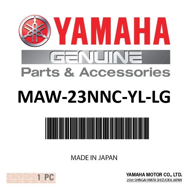 Yamaha - Pfd Neo/nylon Combo Yellow - Maw-23nnc-yl-lg
