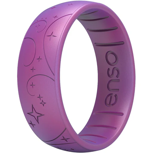 Enso Rings Classic Etched Legends Series Silicone Ring - Fairy Magic - 12