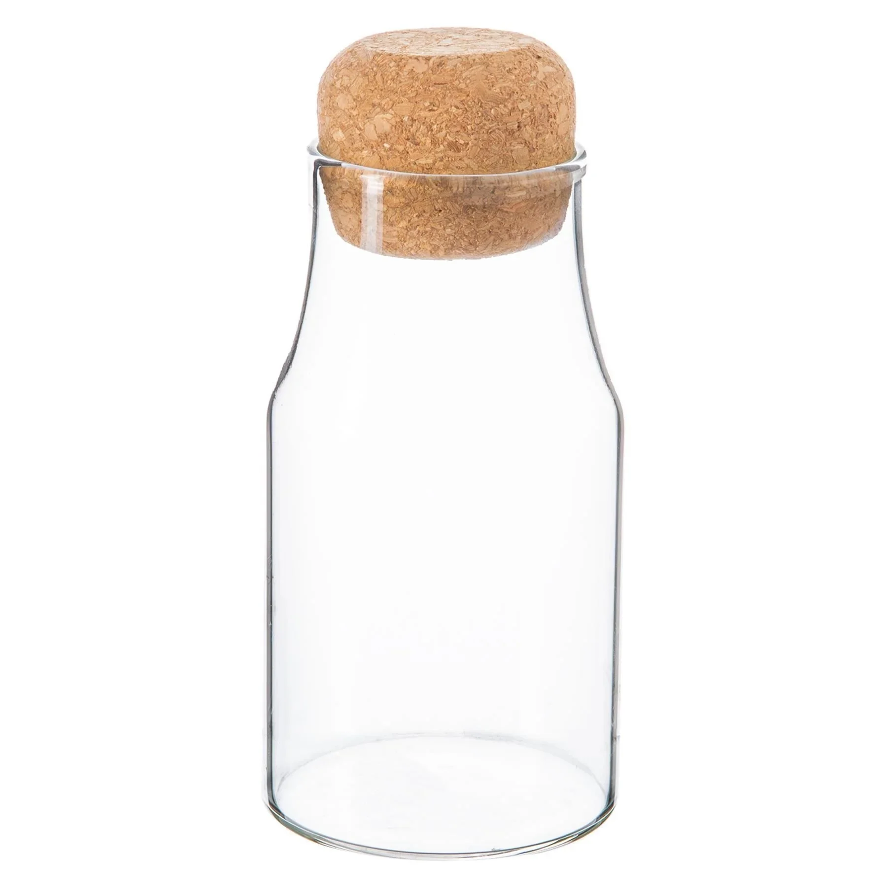180ml Glass Storage Bottle With Cork Lid