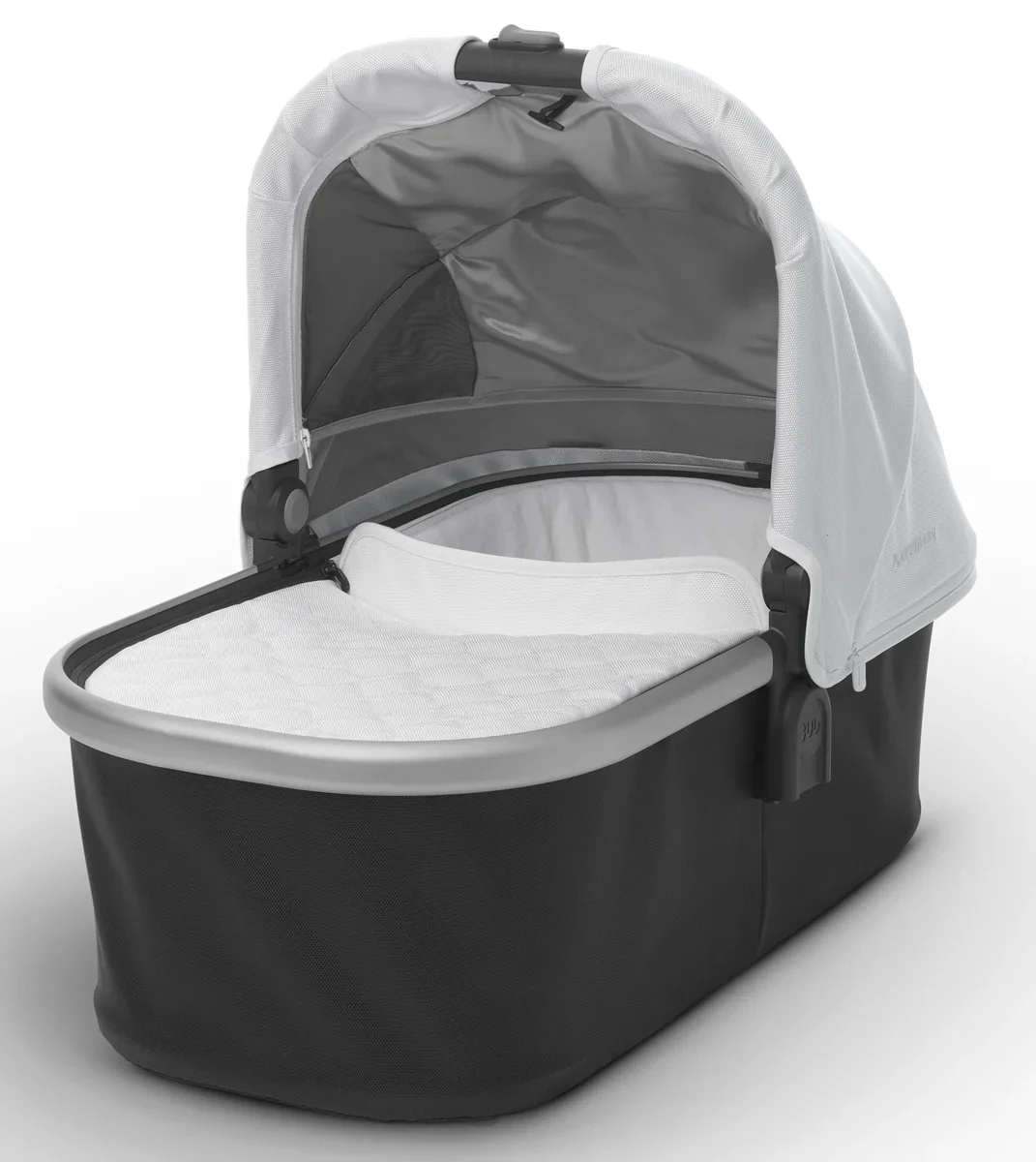 Uppababy 2017 Bassinet - Loic (white/silver)