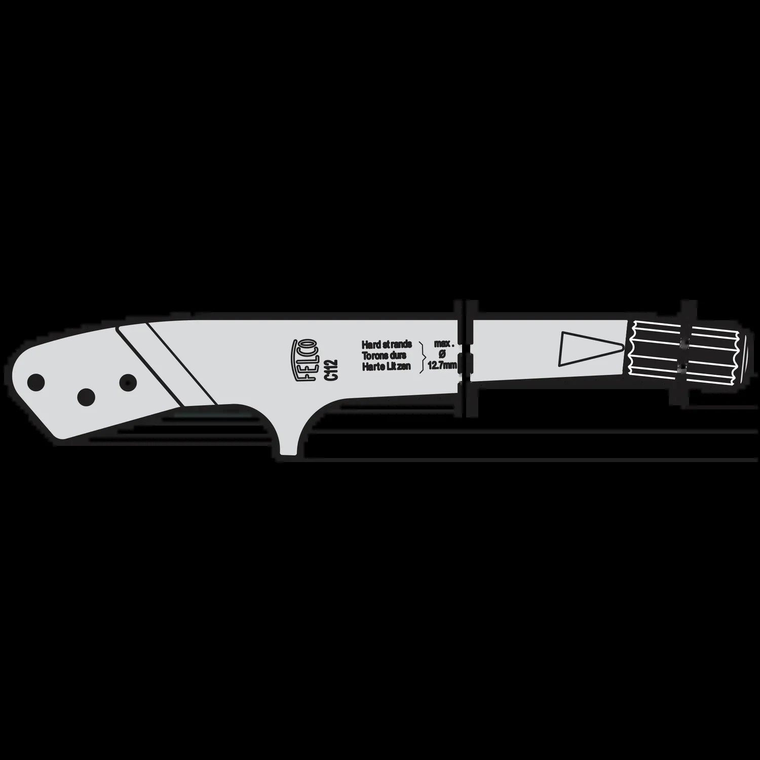 C112/2 Handle With Grip And Pin