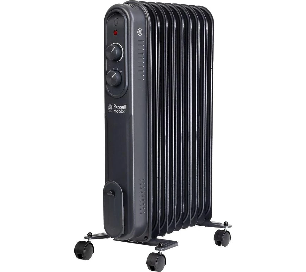 Russell Hobbs Rhofr9004a Portable Oil-filled Radiator - Anthracite