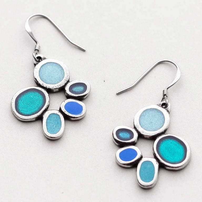Samba / Agua Wire Earrings