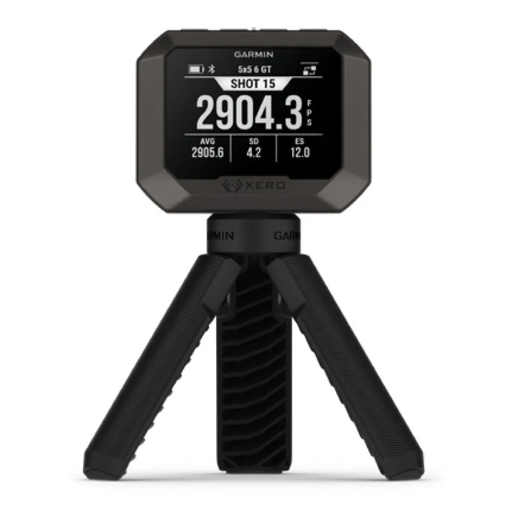Garmin Xero C2 Chronograph W/protective Cover, 1/4-20 Thread Tripod Mount, & Charging/data Cable 010-03953-00