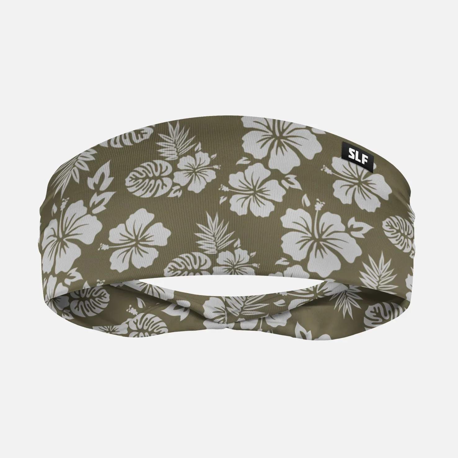 Hibiscus Green Headband