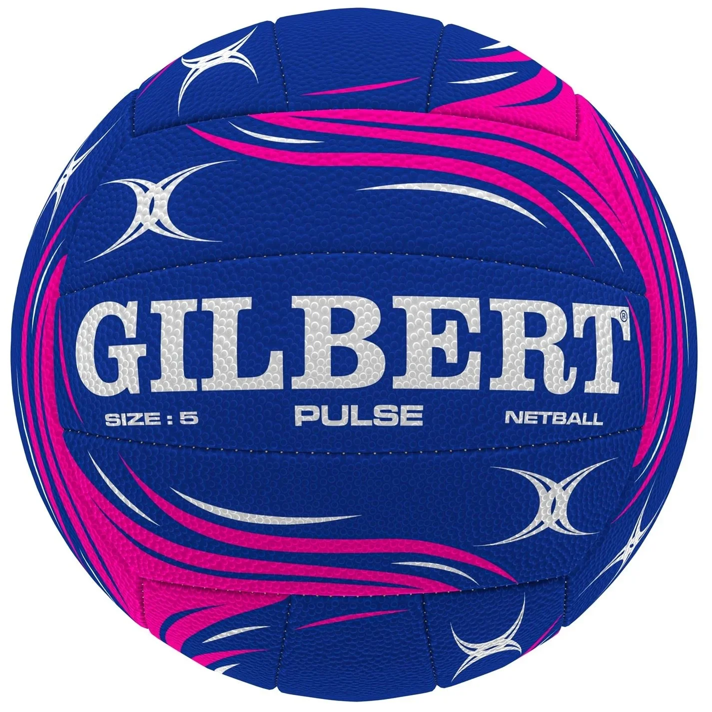 Gilbert Pulse Match Netball - Purple/pink