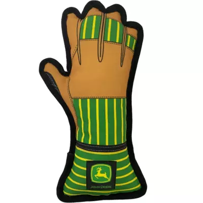 Pets First John Deere Work Glove Plush Dog Toy