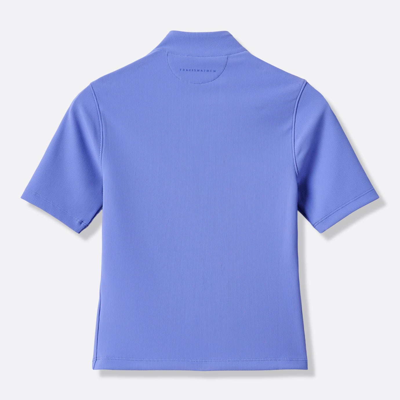 Moveknit Rib Limitless Top Baja Blue