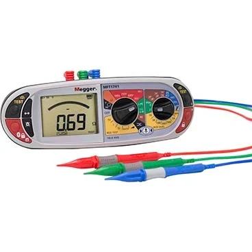 Megger Mft1741 Multifunction Electrical Installation Tester With Loop Test Confidence Meter