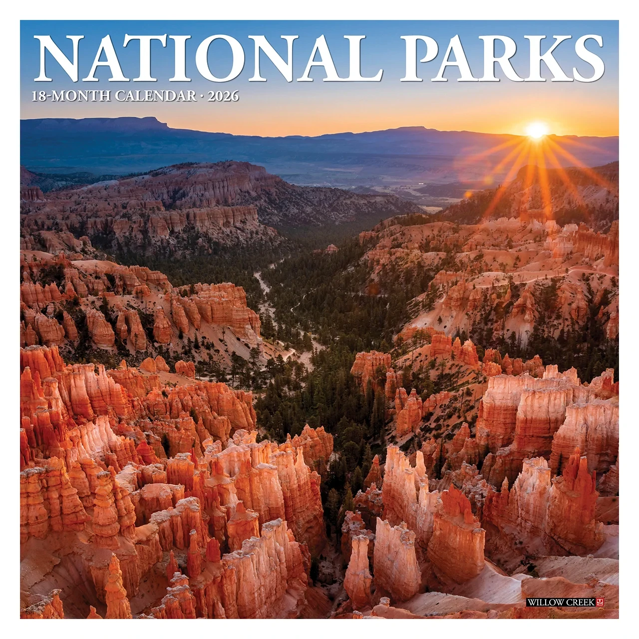 National Parks Wall Calendar 2026