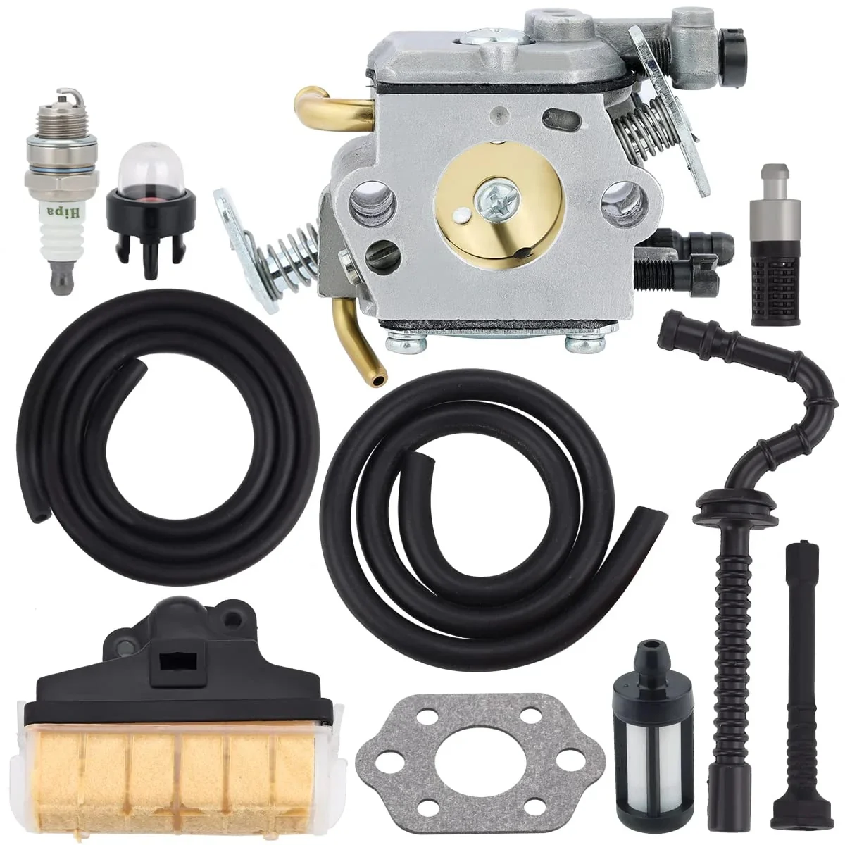 Hipa Ms250 Carburetor Kit For Stihl Ms230 Ms250c Ms 230 Ms 250 Chainsaw Carb Parts Replace 1123-120-0620 Zama C1q-s92