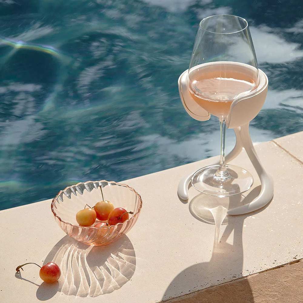Stemmed Wine Chiller Sand