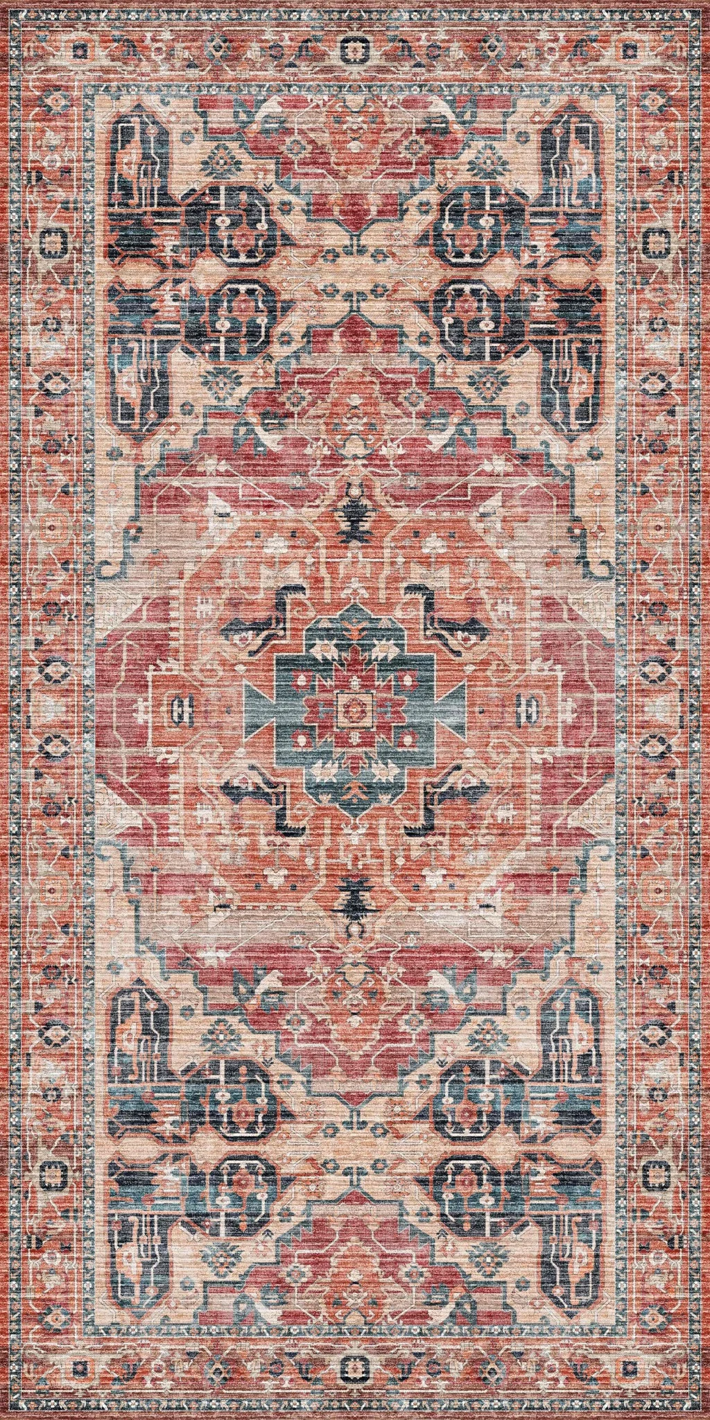 Hilltop Vinyl Mat - 2'x3'/red