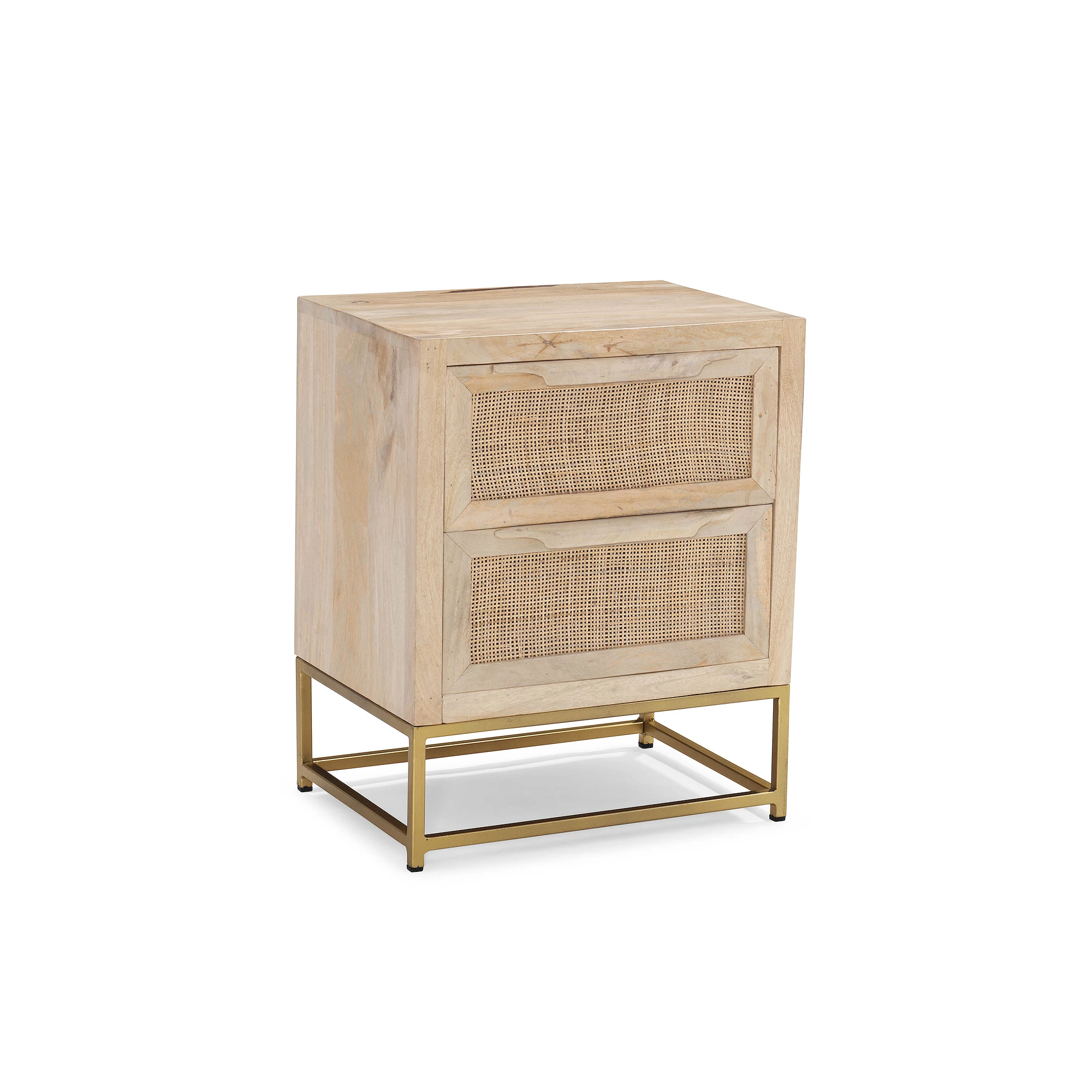 Janie Rattan 2Drawer Cabinet