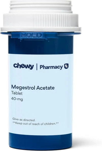 Megestrol Acetate (generic) Tablets For Dogs, 40-mg, 120 Tablets
