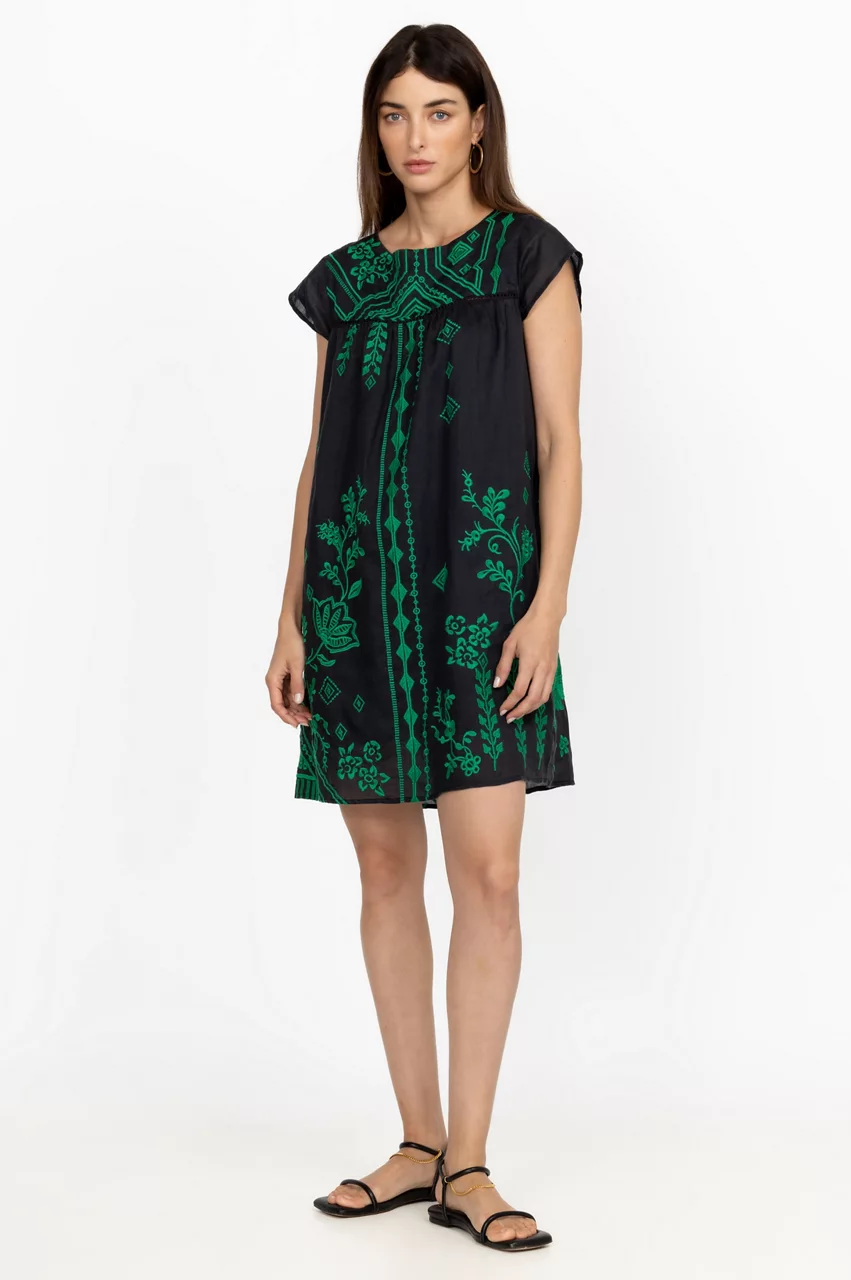 Willow Petal Sleeve Tunic Dress