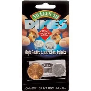 Nickels To Dimes  Magic Trick