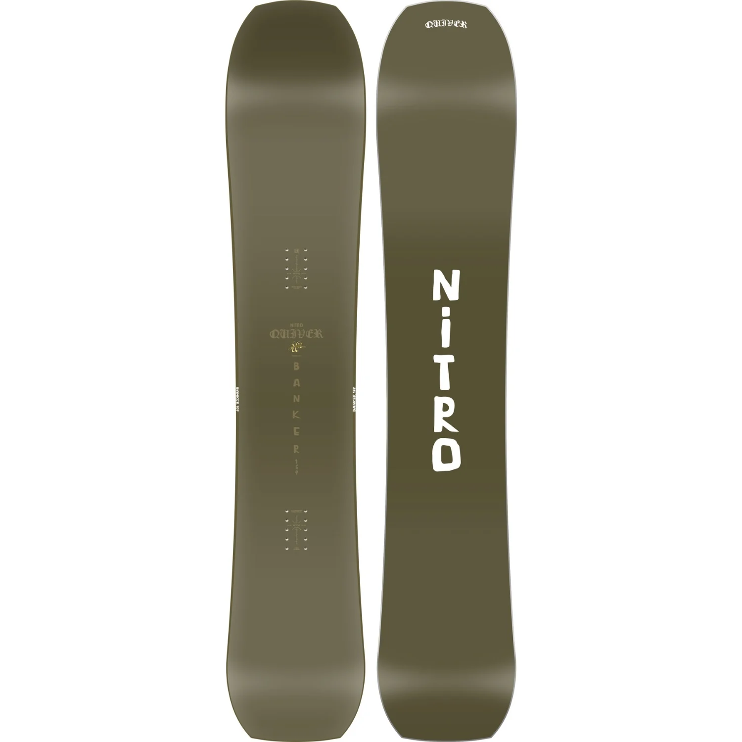 Nitro The Quiver Banker Snowboard 2025 - Men's