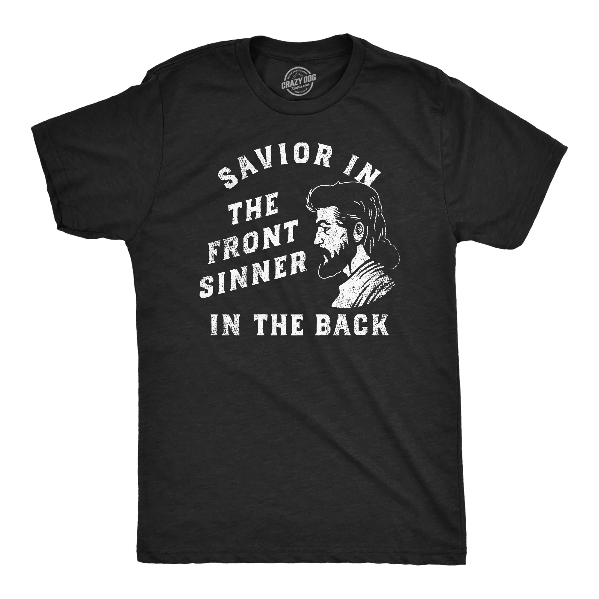 Savior In The Front Sinner In The Back Men's T Shirt - 3xl