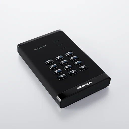 Diskashur3 Hardware Encrypted Ssd By Istorage-black - 4tb