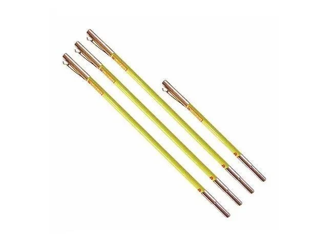 Jameson Fg-6/3 Fg Series Fiberglass Pole Set, 21 Ft.