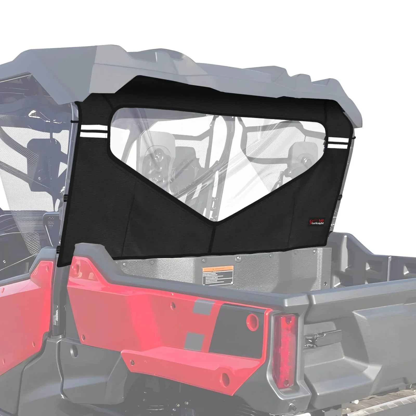 Mid-panel Soft Rear Window For Honda Pioneer 1000/1000-6