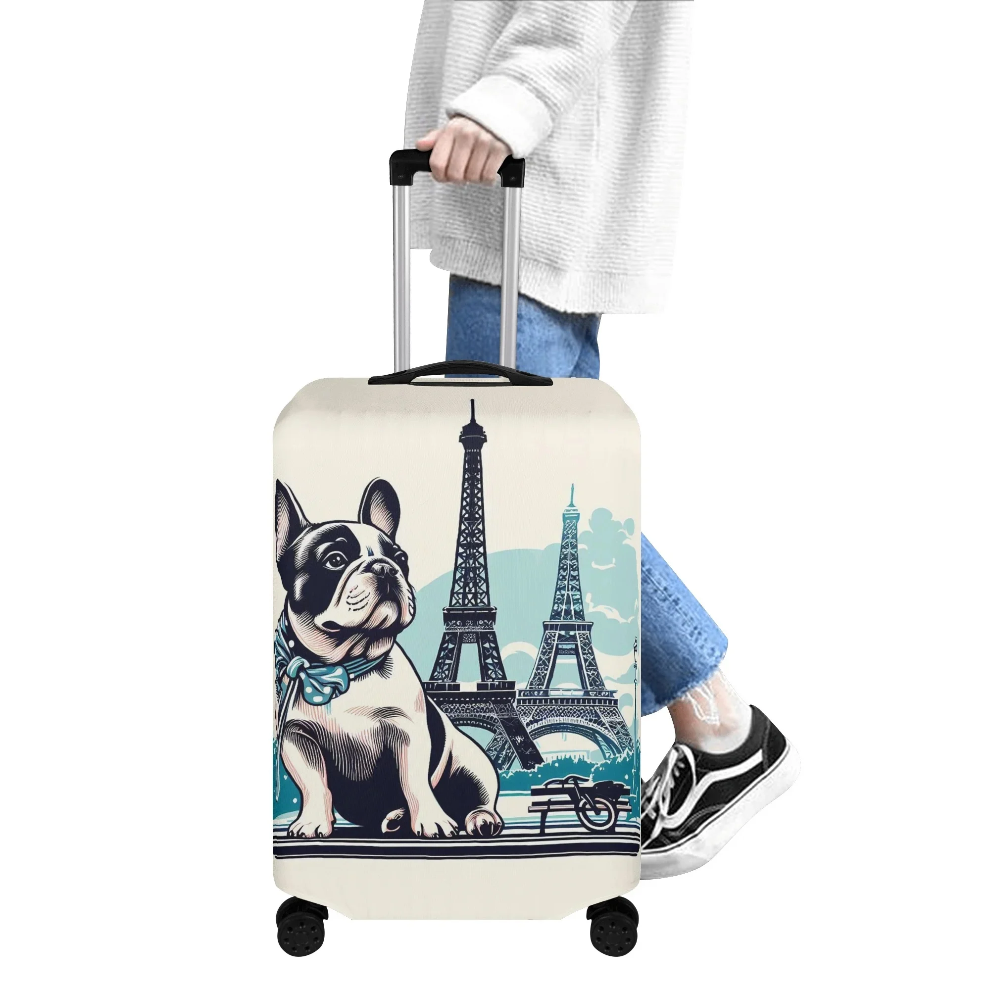 Paris Vibes - Luggage Cover - S