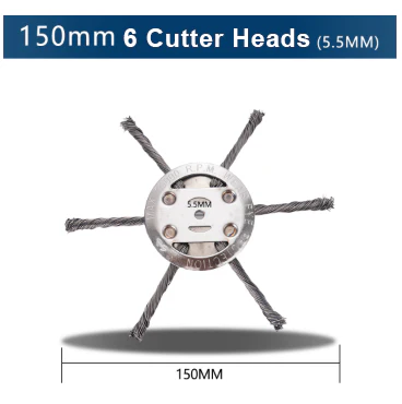String Trimmer Replacement Head - 6 Blades