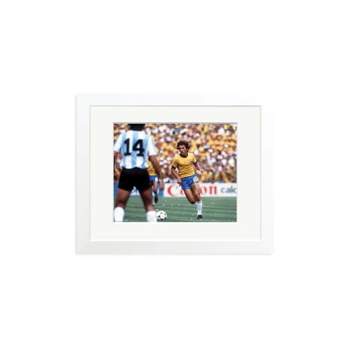 Zico And Olguin, World Cup 1982 - White/small