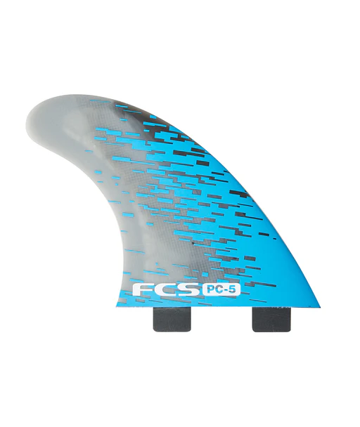 Fcs Pc Tri Fin Set - Med / Performance Core / Blue