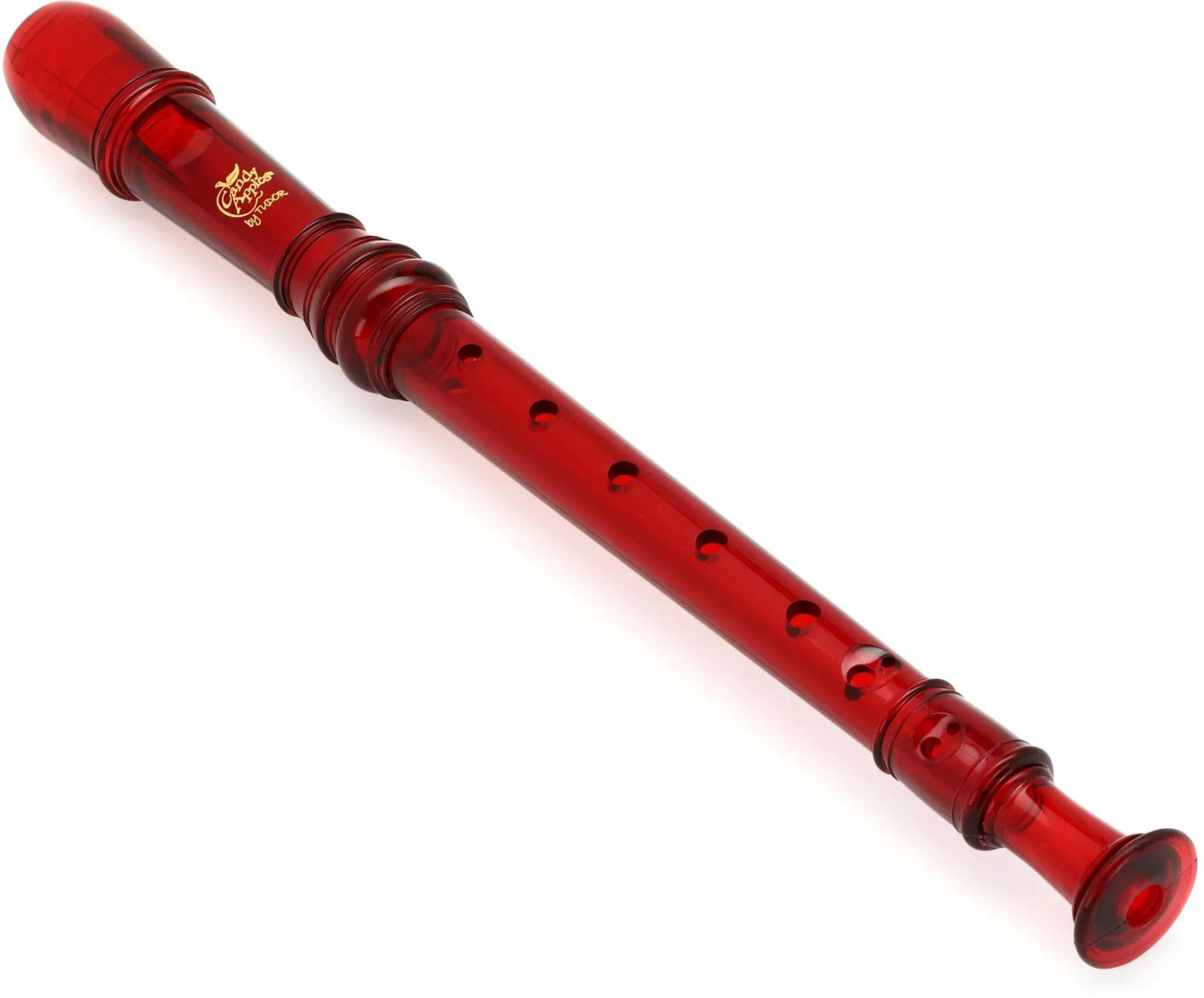 Tudor Td180 Candy Apple 2-piece Recorder - Red
