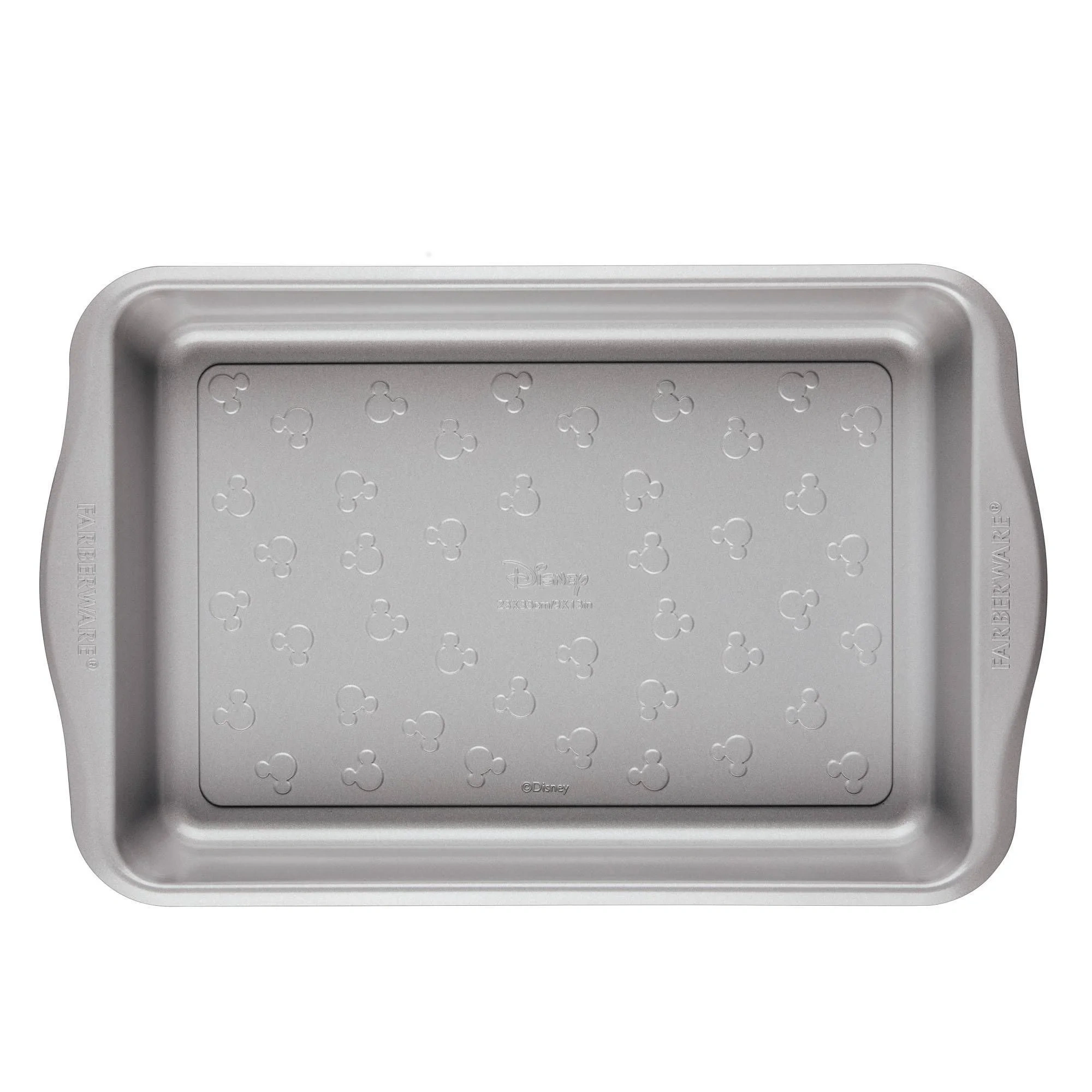 Farberware Disney Bake With Mickey 9"x13" Nonstick Cake Pan Black: Steel, Rectangular, Hand Wash, Dishwasher-safe
