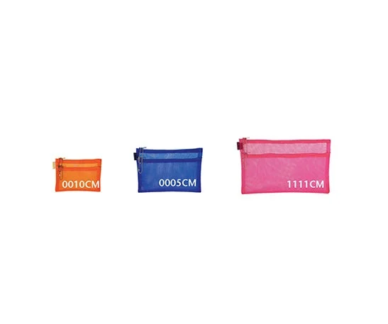 Double Zip Cases - Solid - Small - 3x4/blue