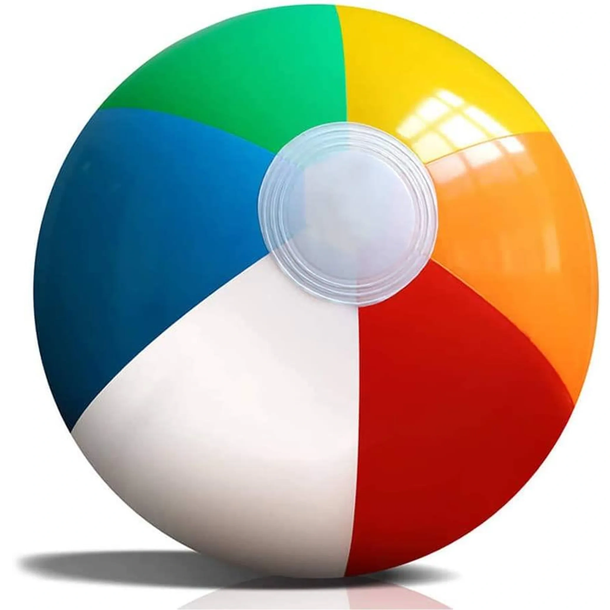Beach Ball Inflatable Multi Coloured Holiday Swimming Pool Party Toy Blow Up Summer Game24inch