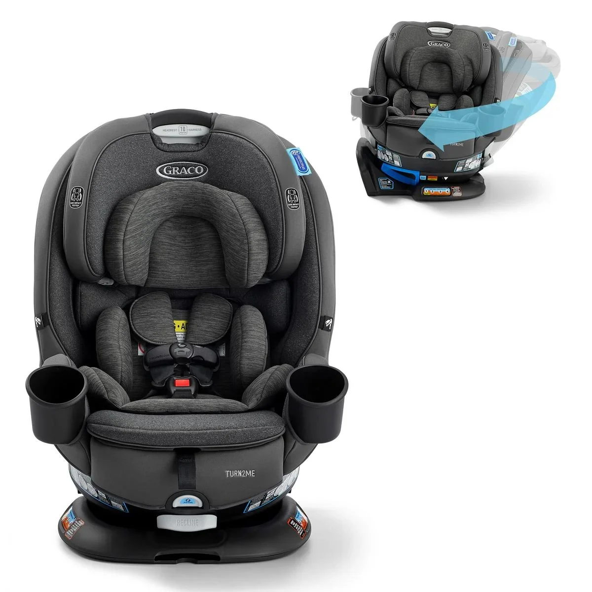 Graco Turn2me 3-in-1 Rotating Convertible Car Seat - Manchester