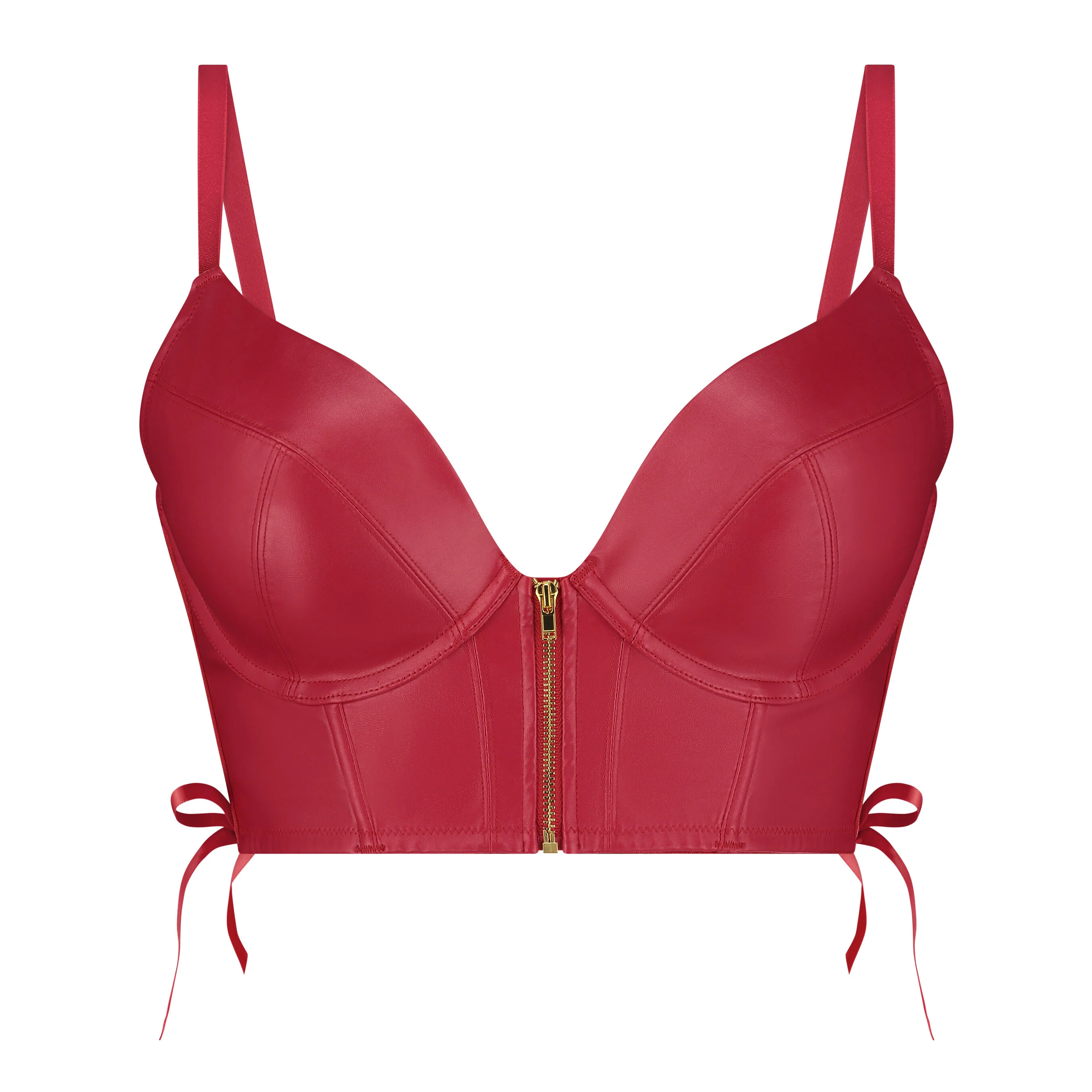 Sujetador Push-up De Aros Preformado Manu - Rojo
