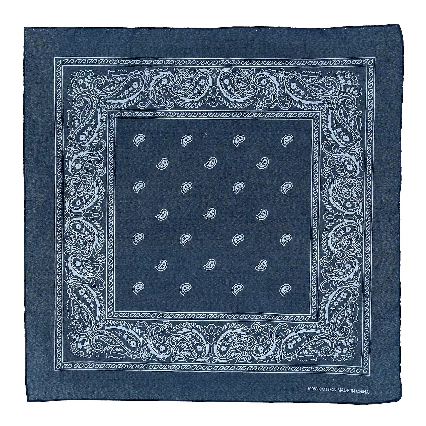 Cotton Paisley Print Bandana