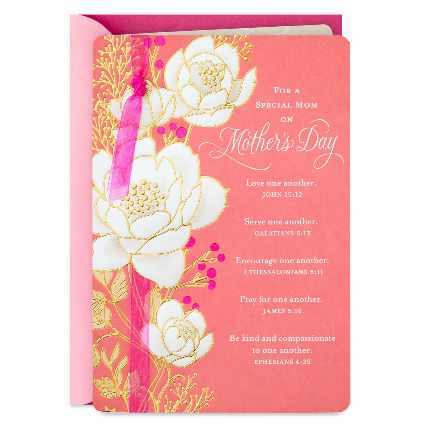 You Reflect God's Love Religious Mother's Day Card