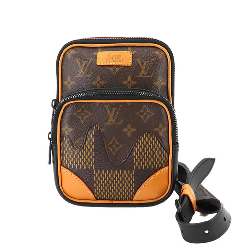Louis Vuitton Damier Canvas Ebene Monogram Shoulder Bag