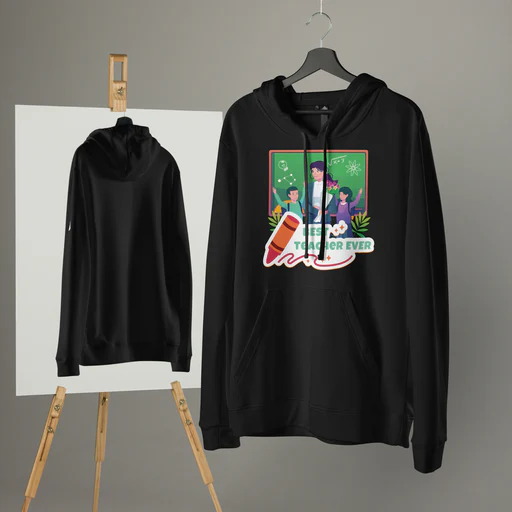 Best Teacher Ever – Adidas Fleece Hoodie Gift - Black/l