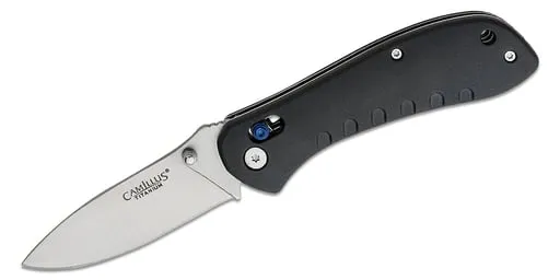 Camillus Knives Rovax 3.25 Inch Blade Titanium Blonded 420ss Folding Knife Black