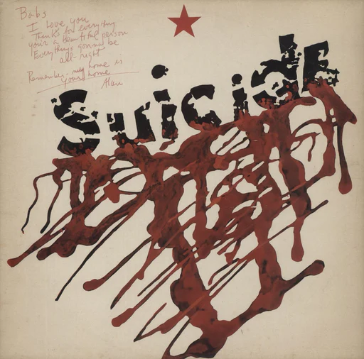 Suicide Suicide - Autographed Uk Vinyl Lp